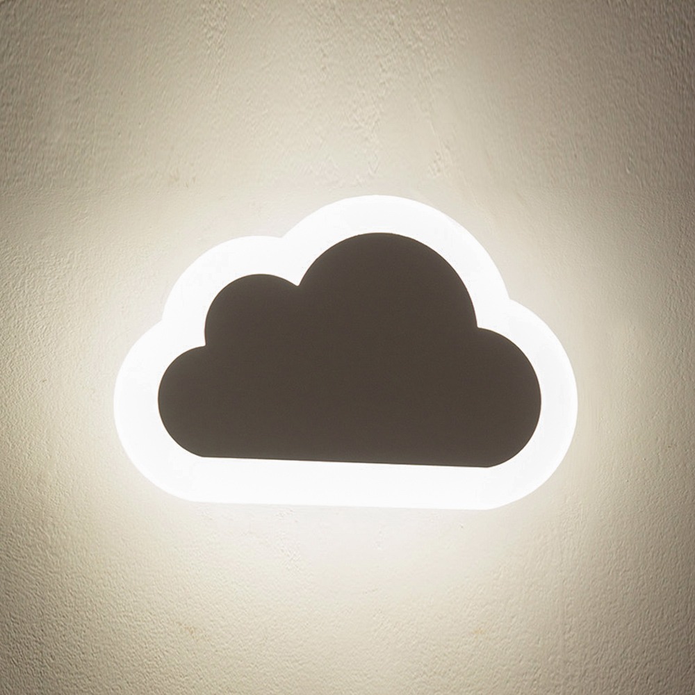 큐티 구름 LED 10W 벽등