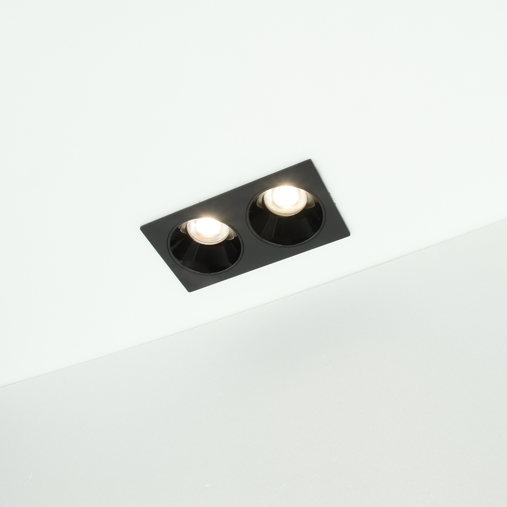 [DS] 코에드 LED 멀티 COB 다운라이트 2구 16W 각도조절 매입등
