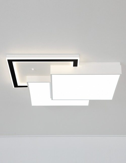 피귤러 LED 거실등 125W 인테리어 디자인 조명 블랙,골드