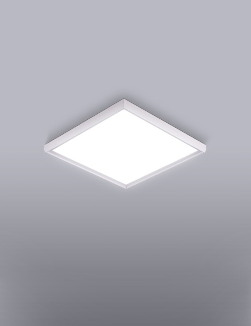 엔즈 LED 방등 50W (540*540) 방조명 플리커프리 삼성칩 리모컨 삼색변환 밝기조절